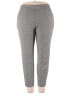 Max Studio Houndstooth Gray Casual Pants Size 2X - photo 1