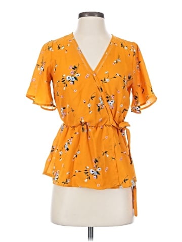 Sienna Sky Short Sleeve Blouse (view 1)