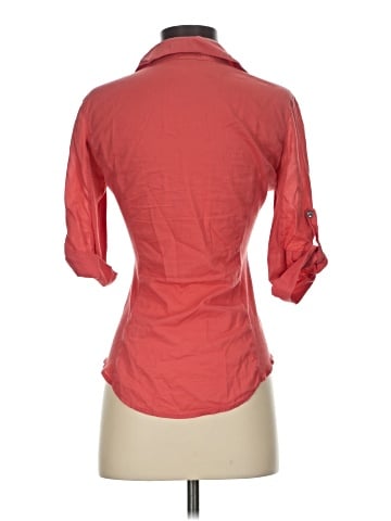 James Perse 3/4 Sleeve Button-Down Shirt (view 2)