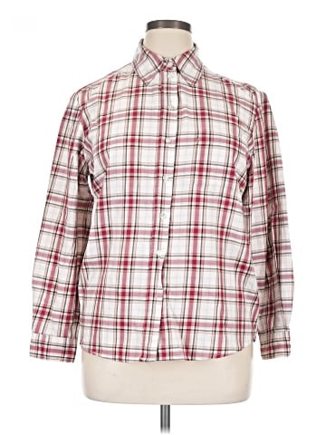 Allison Daley Long Sleeve Button-Down Shirt (view 1)