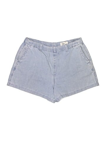 Cosmic Blue Love Denim Shorts (view 1)