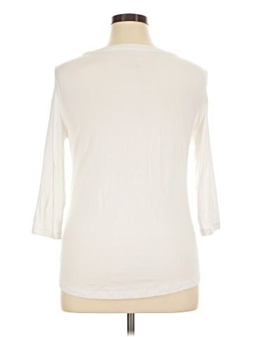 Jones New York 3/4 Sleeve T-Shirt (view 2)