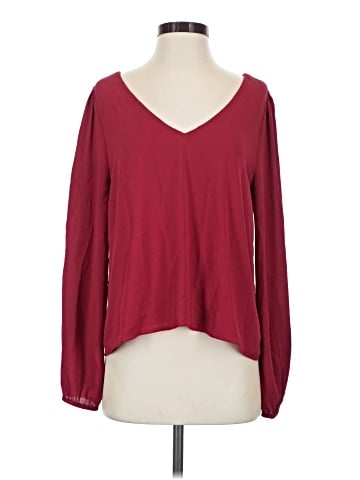 Lulus Long Sleeve Blouse (view 1)