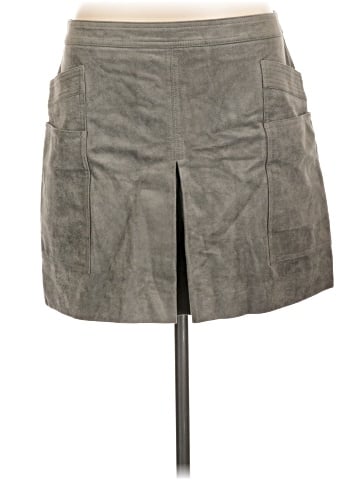 BCBGMAXAZRIA Faux Leather Skirt (view 1)