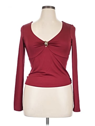 Just Polly Long Sleeve Top (view 1)