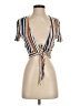 Love Tree Tan Short Sleeve Top Size S - photo 1