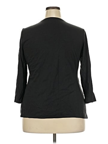 Soft Surroundings 3/4 Sleeve Top (view 2)