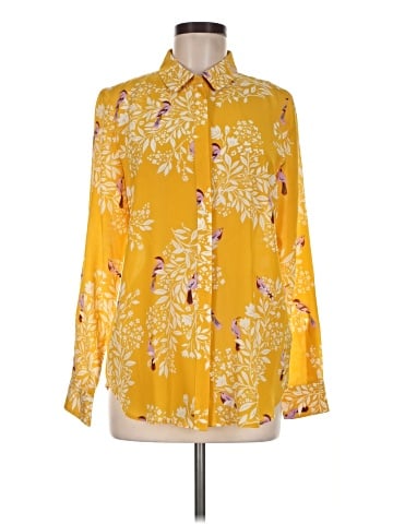 Boden Long Sleeve Silk Top (view 1)
