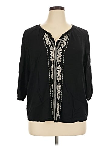 DressBarn 3/4 Sleeve Blouse (view 1)