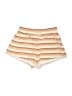 Roxy Stripes Orange Shorts Size L - photo 1