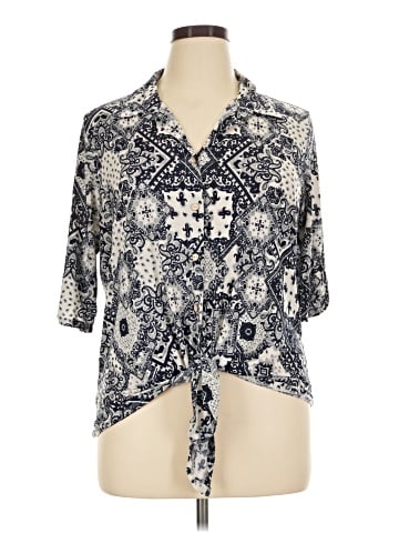 Naif 3/4 Sleeve Blouse (view 1)