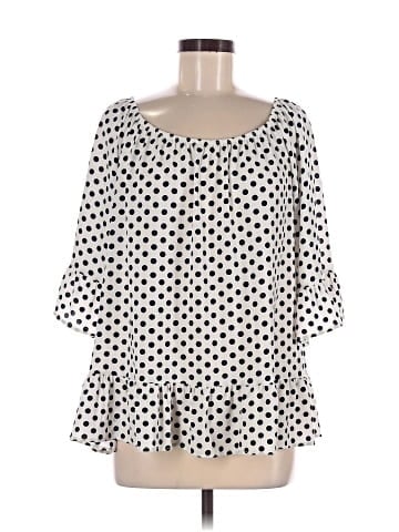 Chris & Carol 3/4 Sleeve Blouse (view 1)