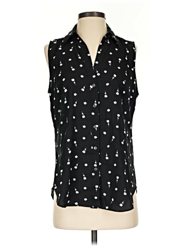 Ann Taylor Sleeveless Button-Down Shirt (view 1)