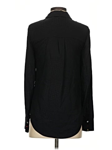 Veronica Beard Long Sleeve Silk Top (view 2)