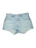 Levi's 100% Cotton Blue Denim Shorts Size 29 waist - photo 1