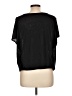 Max Studio Black Short Sleeve T-Shirt Size L - photo 2
