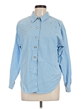 Impressions Long Sleeve Button-Down Shirt (view 1)