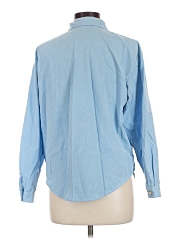 Impressions Long Sleeve Button-Down Shirt (view 2)