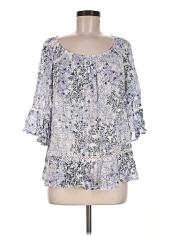 Fever 3/4 Sleeve Blouse (view 1)