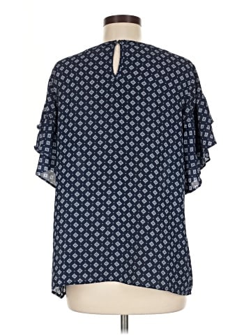 Roz & Ali Short Sleeve Blouse (view 2)