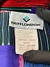 Erin London 100% Polyester Print Blue Windbreaker Size L - photo 6