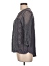Knox Rose Gray 3/4 Sleeve Blouse Size L - photo 5