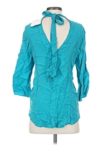 Sandro 3/4 Sleeve Blouse (view 2)