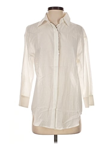 Katherine Barclay 3/4 Sleeve Button-Down Shirt (view 1)