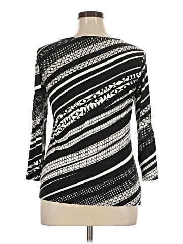 Cable & Gauge 3/4 Sleeve Top (view 2)
