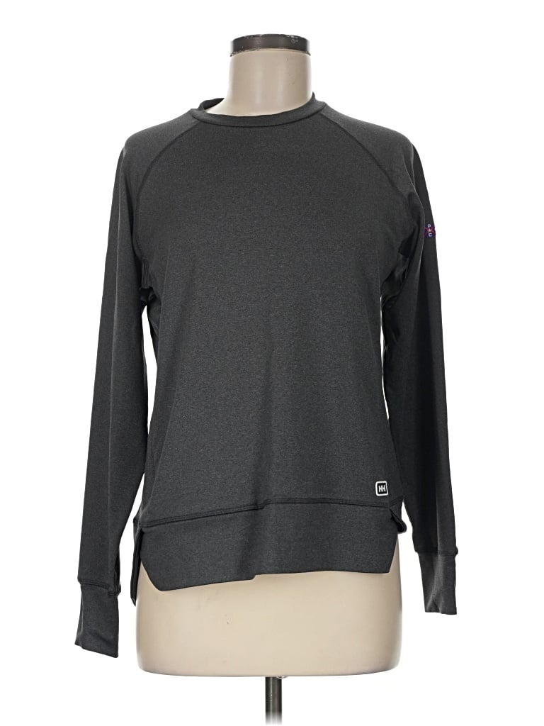 Pre-owned Helly Hansen Pullover Sweater In Gray
