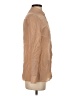 Iris & Ink Solid Tan Long Sleeve Blouse Size 2 - photo 4