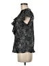 Sunny Leigh 100% Polyester Black Short Sleeve Top Size M - photo 5