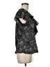 Sunny Leigh 100% Polyester Black Short Sleeve Top Size M - photo 4