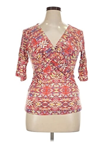 Cable & Gauge 3/4 Sleeve Top (view 1)