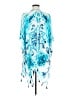 Catherines 100% Polyester Blue Poncho One size - photo 2