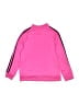 Adidas 100% Polyester Pink Track Jacket Size 10 - photo 2