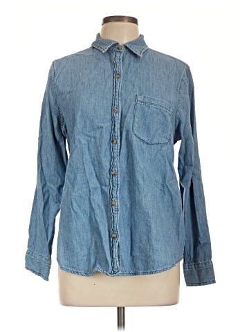 Old Navy Long Sleeve Button-Down Shirt (view 1)