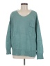 Listicle Solid Teal Pullover Sweater Size M - photo 1