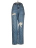 Dynamite Hearts Blue Jeans Size 26 waist - photo 1