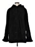 Liz Claiborne 100% Polyester Solid Black Coat Size M - photo 1