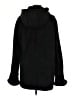 Liz Claiborne 100% Polyester Solid Black Coat Size M - photo 2