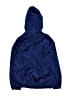 Lands' End 100% Polyester Solid Blue Windbreaker Size 10 - 12 - photo 2