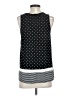 DKNY Black Sleeveless Blouse Size S - photo 2