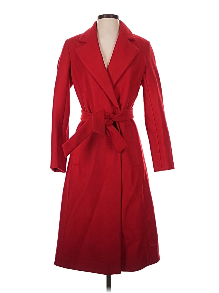 Pre-owned Sam Edelman Coat In Red