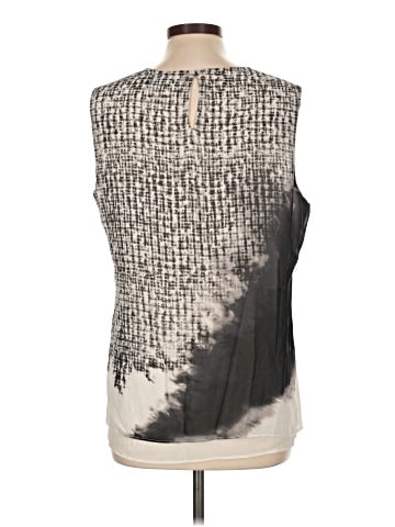 Rose + Olive Sleeveless Blouse (view 2)