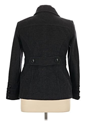 St. John's Bay Wool Coat (view 2)