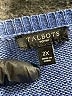 Talbots Blue Pullover Sweater Size 2X - photo 7