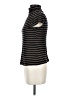 CAbi Stripes Black Short Sleeve Turtleneck Size XS - photo 5