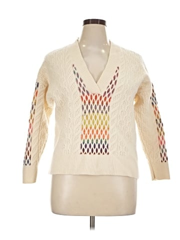 Maeve by Anthropologie Wool Pullover Sweater (view 1)