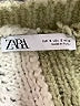 Zara Color Block Green Pullover Sweater Size S - photo 7